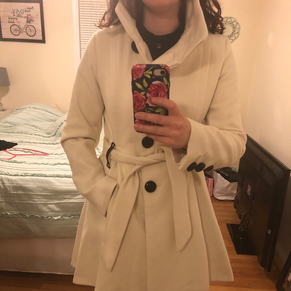 Steve Madden Women's Dressy Pea Coat